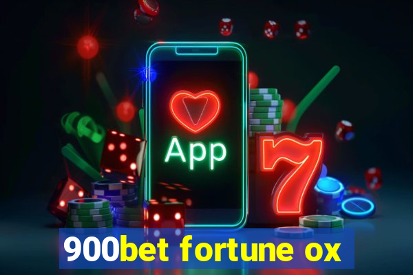 900bet fortune ox