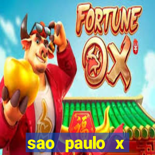 sao paulo x botafogo palpite