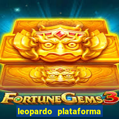 leopardo plataforma de jogos