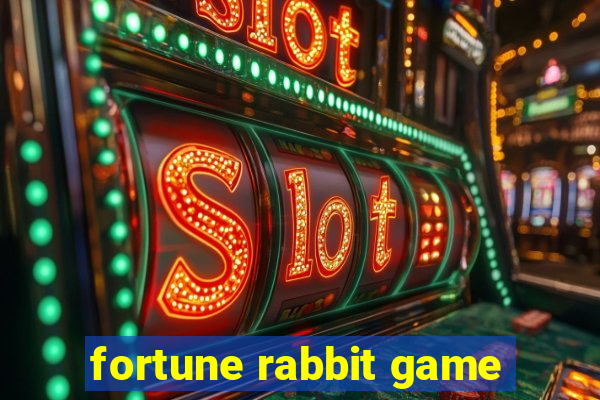 fortune rabbit game