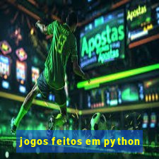 jogos feitos em python
