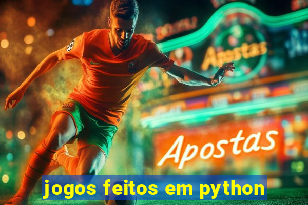 jogos feitos em python