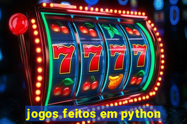 jogos feitos em python