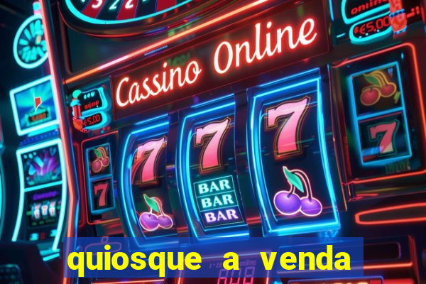 quiosque a venda em porto seguro
