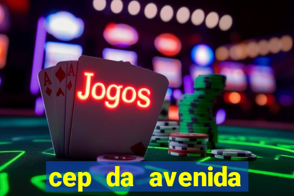 cep da avenida santos dumont