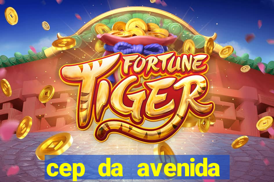 cep da avenida santos dumont