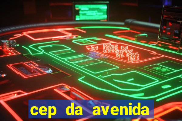 cep da avenida santos dumont