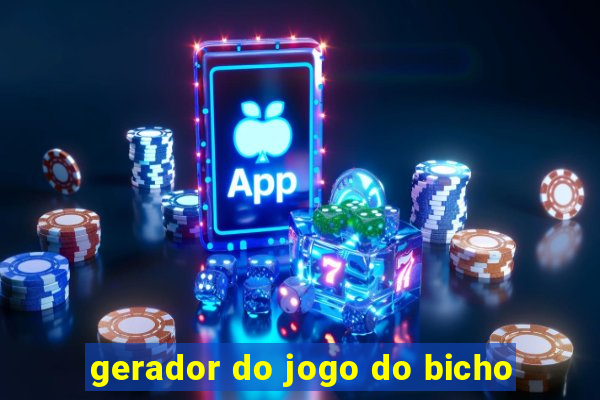 gerador do jogo do bicho