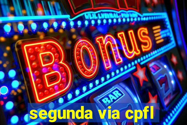 segunda via cpfl