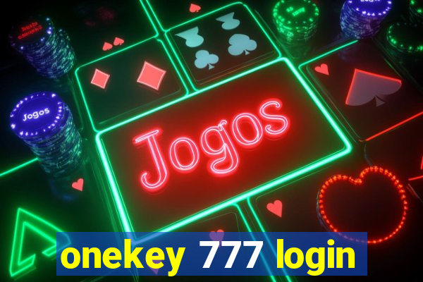onekey 777 login