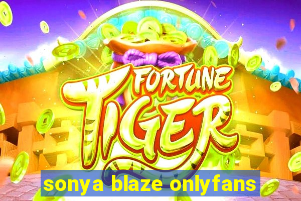 sonya blaze onlyfans