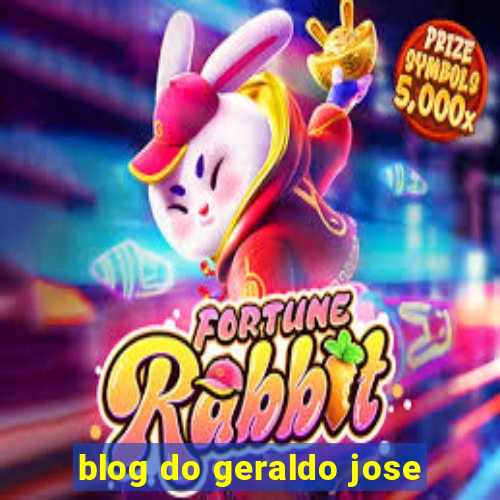 blog do geraldo jose