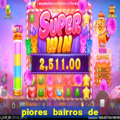 piores bairros de santos sp