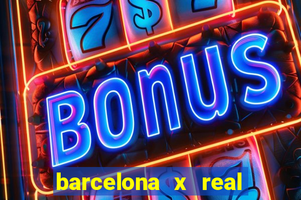 barcelona x real madrid ao vivo futemax