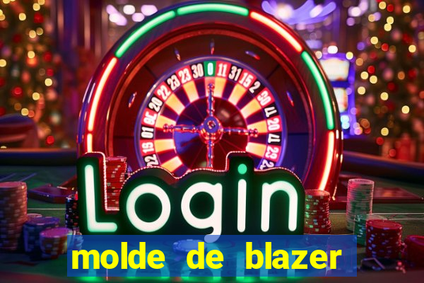 molde de blazer masculino para imprimir