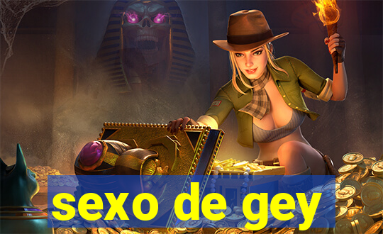 sexo de gey