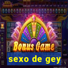sexo de gey