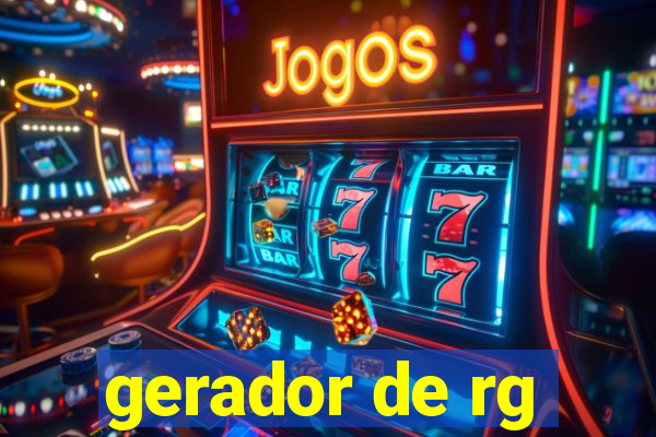 gerador de rg