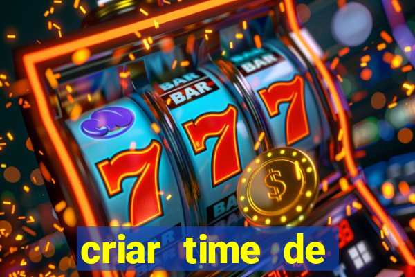 criar time de futebol simulador