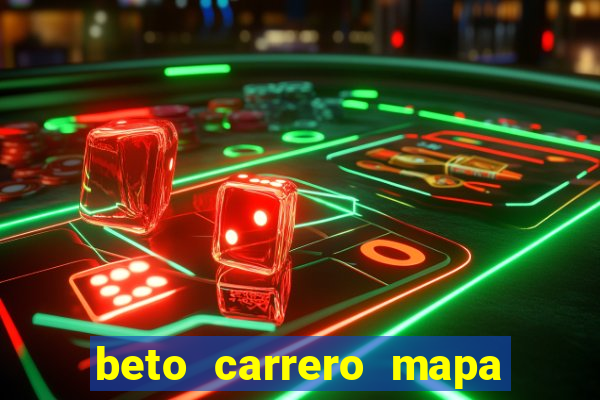 beto carrero mapa do parque