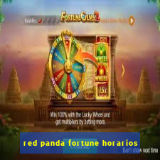 red panda fortune horarios