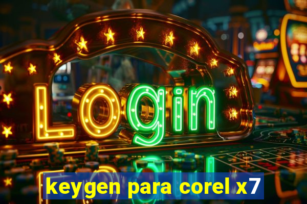 keygen para corel x7