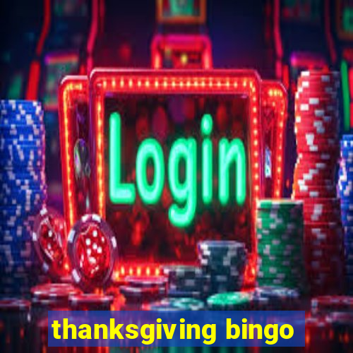 thanksgiving bingo