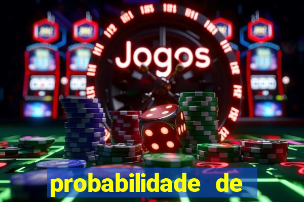 probabilidade de gol em um jogo