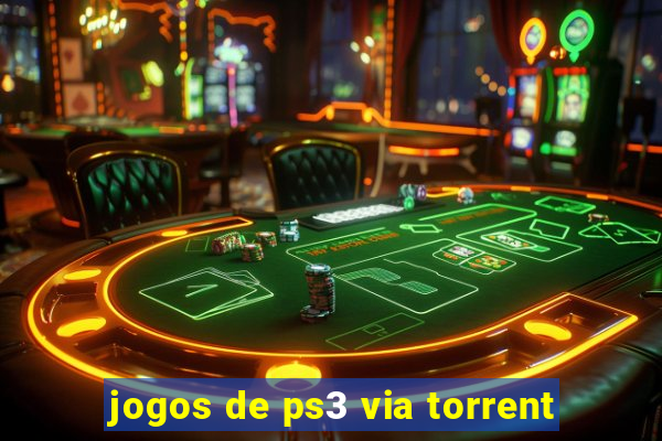 jogos de ps3 via torrent