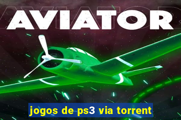 jogos de ps3 via torrent