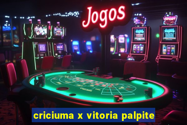 criciuma x vitoria palpite