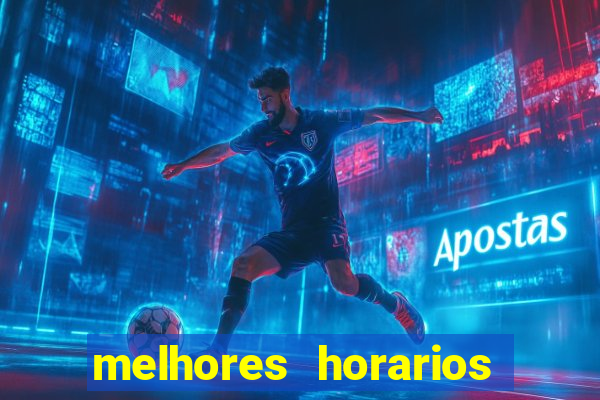 melhores horarios pagantes fortune tiger