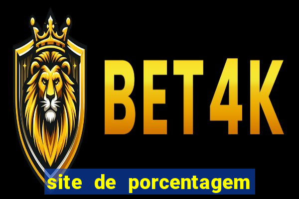 site de porcentagem slots pg