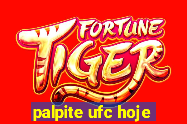 palpite ufc hoje