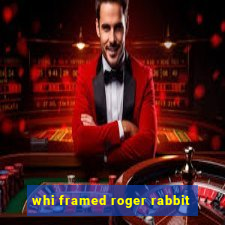 whi framed roger rabbit