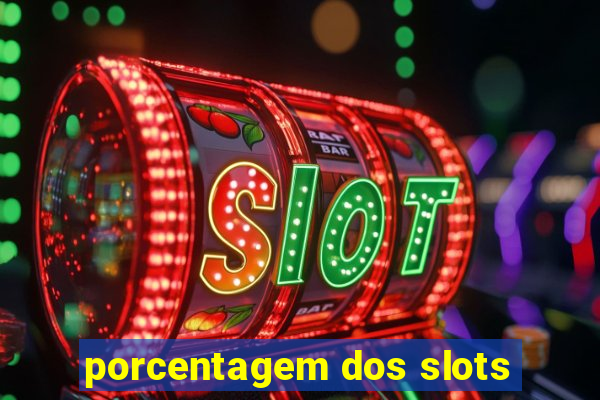 porcentagem dos slots