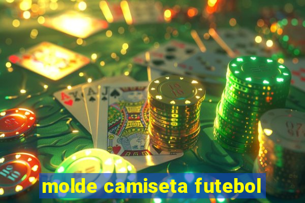 molde camiseta futebol
