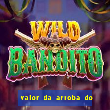 valor da arroba do porco na bahia
