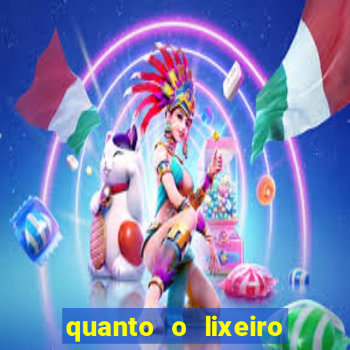 quanto o lixeiro ganha por ano