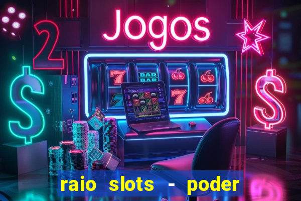 raio slots - poder de zéus