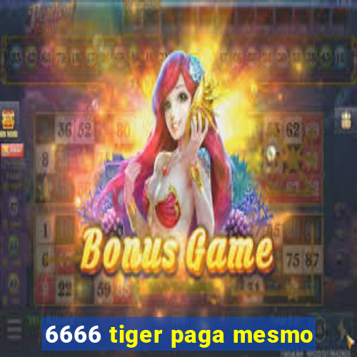 6666 tiger paga mesmo