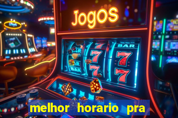 melhor horario pra jogar fortune rabbit