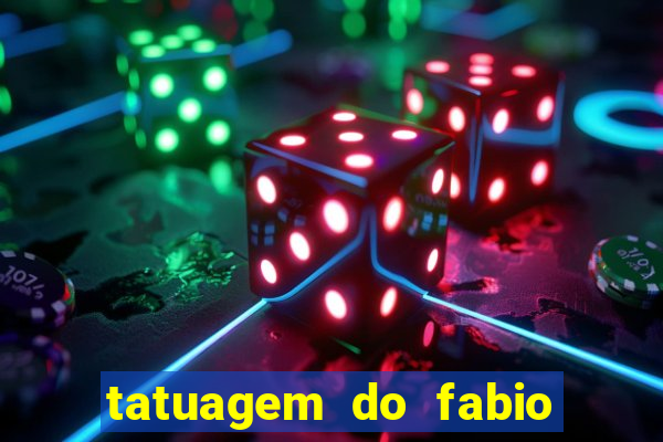 tatuagem do fabio goleiro do cruzeiro