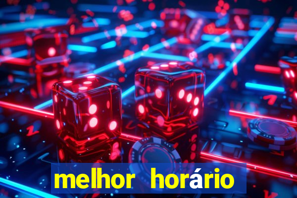 melhor horário para jogar fortune tiger a tarde