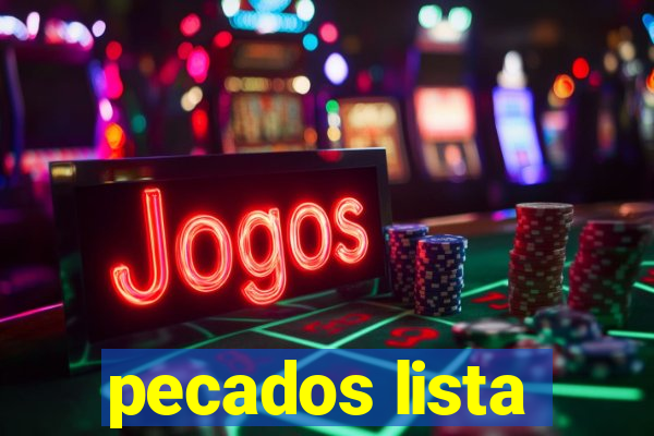 pecados lista