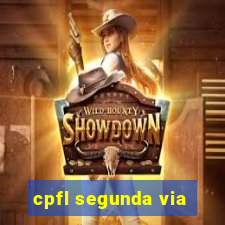 cpfl segunda via