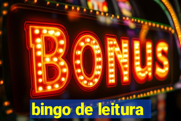 bingo de leitura