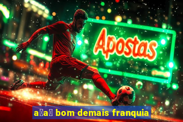 a莽a铆 bom demais franquia