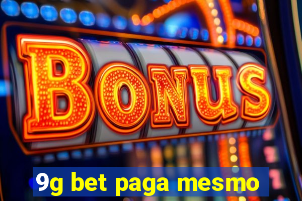9g bet paga mesmo