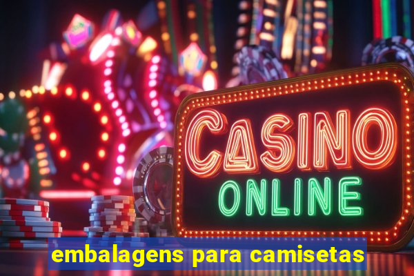 embalagens para camisetas